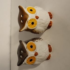 Owl Salt and Pepper Set